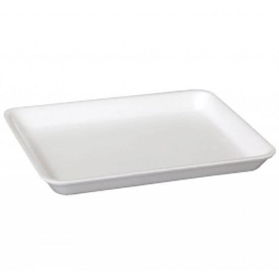 Tavite Alimentare, 276x220x28 mm, 200 Buc/Set, pentru 3 Kg, Polistiren Expandat, Culoare Alba, Tavite Alimentare Polistiren, Tavita Alimentara, Ambalaje Catering, Tavite Unica Folosinta, Tavite fara Capac pentru Carmangerii, Tavite Mici 