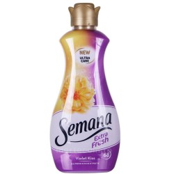 Balsam Rufe SEMANA Violet Kiss, 1.7 L, 68 Spalari, Parfum Floral, Balsam Semana pentru Rufe, Balsam de Rufe cu Miros Floral, Balsam de Rufe Profesional, Detergent si Balsam de Rufe, Semana Mov, Semana pentru Rufe Balsam Rufe SEMANA Violet Kiss, 1.7 L, 68 Spalari, Parfum Floral, Balsam Semana pentru Rufe, Balsam de Rufe cu Miros Floral, Balsam de Rufe Profesional, Detergent si Balsam de Rufe, Semana Mov, Semana pentru Rufe