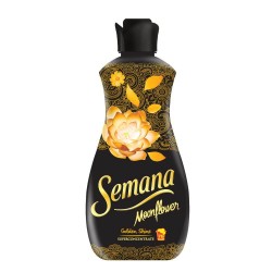 Balsam Rufe SEMANA Moonflower Golden Shine, 1.9 L, 76 Spalari, Parfum Floral, Balsam Semana pentru Rufe, Balsam de Rufe cu Miros Floral, Balsam de Rufe Profesional, Detergent si Balsam de Rufe, Semana Moonflower, Semana pentru Rufe