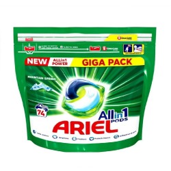 Set 74 Capsule de Detergent pentru Rufe Ariel All in 1 Pods, pentru Masini de Spalat, Capsule de Detergent, Set Capsule de Detergent, Capsule de Detergent pentru Masina de Spalat  Set 74 Capsule de Detergent pentru Rufe Ariel All in 1 Pods, pentru Masini de Spalat, Capsule de Detergent, Set Capsule de Detergent, Capsule de Detergent pentru Masina de Spalat