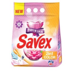 Detergent Pudra Automat pentru Rufe SAVEX 2 in 1 Color, Cantitate 4 Kg, 40 Spalari, Parfum Floral, Detergent Automat pentru Haine Colorate, Detergenti Pudra pentru Haine, Solutii Curatare a Hainelor, Detergenti pentru Haine Colorate Detergent Pudra Automat pentru Rufe SAVEX 2 in 1 Color, Cantitate 4 Kg, 40 Spalari, Parfum Floral, Detergent Automat pentru Haine Colorate, Detergenti Pudra pentru Haine, Solutii Curatare a Hainelor, Detergenti pentru Haine Colorate