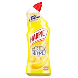 Dezinfectant Toaleta HARPIC, Active Gel Citrus, 750 ml, Parfum Citrus, Dezifectant Toaleta, Solutie pentru Toaleta, Dezifectant Lichid, Dezinfectant Lichid pentru Baie, Dezinfectant pentru WC, Solutii Dezinfectante pentru Baie