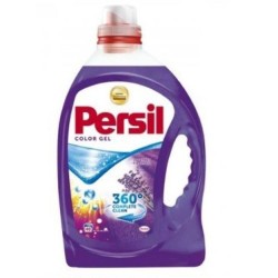 Detergent Lichid Rufe Persil Lavender, 2 L pentru 40 Spalari, Parfum de Lavanda, Detergent Lichid pentru Haine Colorate, Solutii Curatare Haine Colorate, Detergent Rufe Lichid, Detergent Lichid Rufe Colorate