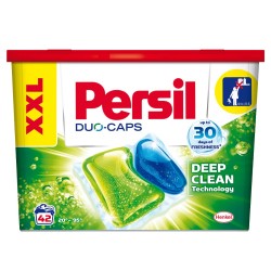 Detergent de Curatare Rufe PERSIL Duo-Caps Deep Clean, 42 Capsule, Parfum Fresh, Detergent Capsule Persil, Detergent Automat Capsule, Detergent Capsule pentru Haine, Detergent Capsule pentru Rufe, Capsule Detergent pentru Haine Detergent de Curatare Rufe PERSIL Duo-Caps Deep Clean, 42 Capsule, Parfum Fresh, Detergent Capsule Persil, Detergent Automat Capsule, Detergent Capsule pentru Haine, Detergent Capsule pentru Rufe, Capsule Detergent pentru Haine