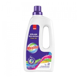 Detergent Gel Concentrat pentru Rufe Colorate Sano Maxima Mix and Wash, 1 L, Parfum Floral, Detergent Concentrat Rufe, Detergent Rufe Colorate, Detergent Gel Rufe, Detergent Haine Colorate, Detergent Lichid, Detergent Concentrat Haine Detergent Gel Concentrat pentru Rufe Colorate Sano Maxima Mix and Wash, 1 L, Parfum Floral, Detergent Concentrat Rufe, Detergent Rufe Colorate, Detergent Gel Rufe, Detergent Haine Colorate, Detergent Lichid, Detergent Concentrat Haine