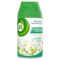 Rezerva Odorizant Camera AirWick Freshmatic Max, Cantitate 250 ml, Parfum de Frezie si Iasomie, Rezerva Odorizant AirWick, Rezerva Spray pentru Odorizant de Camera, Rezerva pentru Odorizant de Camera, Rezerve Odorizante cu Parfum Frezie si Iasomie