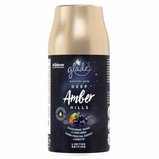 Rezerva Odorizant GLADE Spray, Amber Hill, 269 ml, Spray Odorizant, Odorizante Camera, Rezerva Odorizant Spray, Glade Spray Odorizant, Glade Odorizant Amber Hill, Glade Rezerva Amber Hill, Rezerva Odorizant Glade Amber Hill, Rezerva Amber Hill Glade