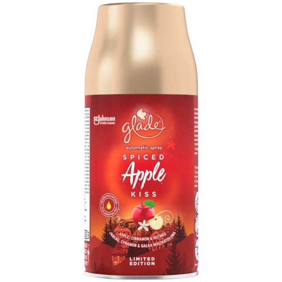 Rezerva Odorizant GLADE Spray, Spiced Apple, 269 ml, Spray Odorizant, Odorizante Camera, Rezerva Odorizant Spray, Glade Spray Odorizant, Rezerva Odorizant Glade Spray Spiced Apple, Rezerva Odorizant Glade 269 ml, Rezerva Glade Spiced Apple 269 ml