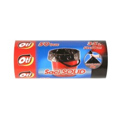 Saci Menajeri OTI SOLID, 35L, 50x60 cm, 50 Buc/Rola, Culoare Neagra, Articole Curatenie, Saci Menaj, Saci de Gunoi, Saci Menajeri 35L, Saci pentru Galeata de Gunoi Saci Menajeri OTI SOLID, 35L, 50x60 cm, 50 Buc/Rola, Culoare Neagra, Articole Curatenie, Saci Menaj, Saci de Gunoi, Saci Menajeri 35L, Saci pentru Galeata de Gunoi
