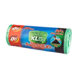 Saci Menajeri XL OTI SOLID, 35L, 50x70 cm, 30 Buc/Rola, Culoare Verde, Articole Curatenie, Saci Menaj, Saci de Gunoi, Saci Menajeri 35L, Saci Menajeri pentru Cosuri Mari  Saci Menajeri XL OTI SOLID, 35L, 50x70 cm, 30 Buc/Rola, Culoare Verde, Articole Curatenie, Saci Menaj, Saci de Gunoi, Saci Menajeri 35L, Saci Menajeri pentru Cosuri Mari