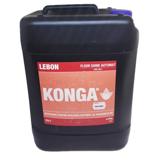 Detergent pentru Pardoseli Floor Shine Automat Konga, 10 L, Detergent Pardoseli, Solutie Pardoseli, Detergenti Pardoseli, Solutie Pardoseala,Solutie Pardoseli Automata, Solutii Pardoseala Universala, Solutie de Pardoseala, Solutii pentru Pardoseli