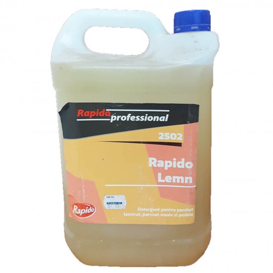 Detergent pentru Pardoseli din Lemn Rapido, 4.3 L, Detergent Suprafete, Detergent Suprafete Lemn, Detergent Pardoseli, Detergent Suprafete din Lemn, Detergent Pardoseala Lemn, Detergent de Lemn, Detergent pentru Lemn 