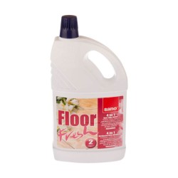 Detergent Lichid Pardoseli Sano Floor Fresh, 2 L, Parfum de Iasomie, Concentrat, Toate Tipurile de Pardoseli, Detergent Pardoseli, Detergent Universal Pardoseli, Solutie Curatare Pardoseli, Detergent Podea, Solutie Universala Podea