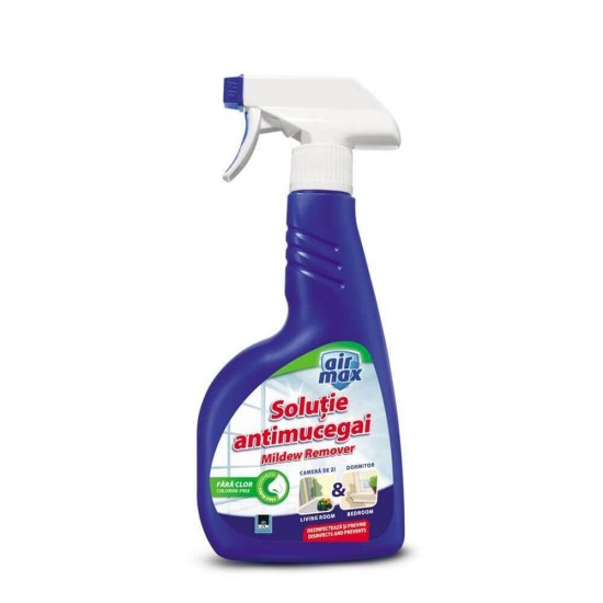 Solutie Antimucegai Fara Clor Bison, 500 ml, cu Pulverizator, Solutie Contra Mucegaiului, Solutie Impotriva Mucegaiului, Solutie Anti Mucegai, Solutie Eliminare Mucegai, Solutie Curatare Mucegai, Pulverizator Mucegai, Solutie Mucegai Fara Clor