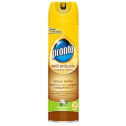 Spray pentru Mobila Pronto, Cantitate 300 ml, Parfum Floral, Solutie Curatare si Ingrijirea Lemnului Pronto, Pronto Spray Mobila, Pronto Spray pentru Lemn, Spray pentru Curatarea Lemnului