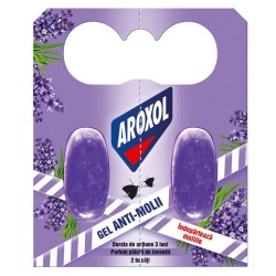 Gel Insecticid Aroxol Lavanda, 2 Buc, Importiva Moliilor si Acarienilor, Gel Importiva Moliilor si Acarienilor, Gel Insecticid Importiva Moliilor si Acarienilor, Gel Anti Molii si Acarieni, Gel Insecticid Anti Molii si Acarieni