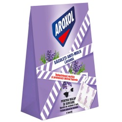 Set 4 Saculeti Anti-Molii pentru Dulap si Sertare, Aroxol Lavanda, Parfum de Lavanda, Saculati cu Lavanda pentru Molii, Saculeti Dulap Anti-Molii, Saculeti cu Parfum Anti-Molii, Set de Saculeti Anti-Molii