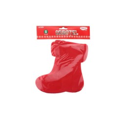 Set 8 Ciubotele Daco din Spuma, 16x17 cm, Rosu