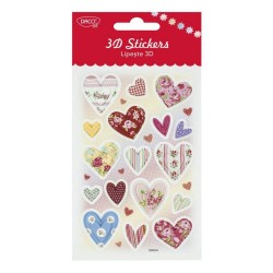 Abtibilduri DACO Lipeste 3D, Model Inimi, 24 Buc/Set, Multicolor, Autocolante 3D cu Inimioare, Stickere Decorative, Stickere pentru Copii, Abtibilduri Copii, Abtibilduri pentru Mobila, Autocolante Decorative Abtibilduri DACO Lipeste 3D, Model Inimi, 24 Buc/Set, Multicolor, Autocolante 3D cu Inimioare, Stickere Decorative, Stickere pentru Copii, Abtibilduri Copii, Abtibilduri pentru Mobila, Autocolante Decorative