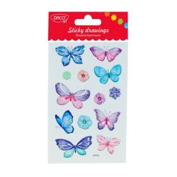 Abtibilduri DACO Desene Lipicioase, Model Fluturi, Multicolor, 13 Buc/Set, Autocolante Fluturasi, Stickere Decorative, Stickere pentru Copii, Abtibilduri Copii, Abtibilduri pentru Mobila, Autocolante Decorative Abtibilduri DACO Desene Lipicioase, Model Fluturi, Multicolor, 13 Buc/Set, Autocolante Fluturasi, Stickere Decorative, Stickere pentru Copii, Abtibilduri Copii, Abtibilduri pentru Mobila, Autocolante Decorative
