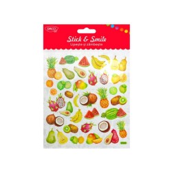 Abtibilduri DACO Lipeste si Zambeste, Model Fructe, Multicolor, 35 Buc/Set, Autocolante cu Fructe, Stickere Decorative, Stickere pentru Copii, Abtibilduri Copii, Abtibilduri pentru Mobila, Autocolante Decorative Abtibilduri DACO Lipeste si Zambeste, Model Fructe, Multicolor, 35 Buc/Set, Autocolante cu Fructe, Stickere Decorative, Stickere pentru Copii, Abtibilduri Copii, Abtibilduri pentru Mobila, Autocolante Decorative