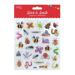 Abtibilduri Daco Lipeste si Zambeste, Model Gaze, 29 Buc/Set, Abtibilduri DACO Model Gaze, Autocolante Copii, Stickere Decorative, Stickere pentru Copii, Abtibilduri Copii, Abtibilduri pentru Mobila, Autocolante Decorative