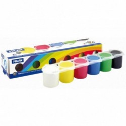 Acuarele Finger MILAN, 6 Culori cu Pigmenti Puternici, 25 ml/Culoare, Culori Pictura, Acuarele Scoala, Acuarele Pictura, Paleta de Acuarele, Set Culori Acuarele, Acuarele Scolare, Materiale Arta, Materiale de Pictura, Accesorii Pictura Acuarele Finger MILAN, 6 Culori cu Pigmenti Puternici, 25 ml/Culoare, Culori Pictura, Acuarele Scoala, Acuarele Pictura, Paleta de Acuarele, Set Culori Acuarele, Acuarele Scolare, Materiale Arta, Materiale de Pictura, Accesorii Pictura