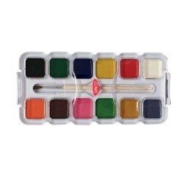Acuarele Semi-Uscate cu Pensula DACO, 12 Culori cu un Continut Mare de Pigment, Diametrul Pastilei 28 mm, Culori Pictura, Acuarele Scoala, Acuarele Pictura, Paleta de Acuarele, Set Culori Acuarele, Acuarele Scolare, Materiale Arta Acuarele Semi-Uscate cu Pensula DACO, 12 Culori cu un Continut Mare de Pigment, Diametrul Pastilei 28 mm, Culori Pictura, Acuarele Scoala, Acuarele Pictura, Paleta de Acuarele, Set Culori Acuarele, Acuarele Scolare, Materiale Arta