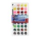 Acuarele cu Pensula DACO, 36 de Culori in Capsule Compacte, Diametrul Pastilei 23 mm, Culori Pictura, Acuarele Scoala, Acuarele Pictura, Paleta de Acuarele, Set Culori Acuarele, Acuarele Scolare, Materiale Arta, Materiale de Pictura, Accesorii Pictura
