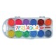 Acuarele Culori Perlate cu Pensula DACO, 12 Culori Perlate, Diametrul Pastilei 30 mm, Culori Pictura, Acuarele Scoala, Acuarele Pictura, Paleta de Acuarele, Set Culori Acuarele, Acuarele Scolare, Materiale Arta, Materiale de Pictura, Accesorii Pictura