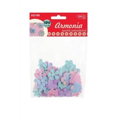 Forme Spuma Autoadeziva DACO, Model Armonia, Dimensiuni Variabile, 100 Buc/Set, Multicolor, Accesorii Craft, Floricele din Spuma Autoadezive, Fluturi din Spuma Colorate, Inimioare din Spuma, Forme Decorative Spuma Autoadeziva, Forme Spuma Autoadeziva Forme Spuma Autoadeziva DACO, Model Armonia, Dimensiuni Variabile, 100 Buc/Set, Multicolor, Accesorii Craft, Floricele din Spuma Autoadezive, Fluturi din Spuma Colorate, Inimioare din Spuma, Forme Decorative Spuma Autoadeziva, Forme Spuma Autoadeziva
