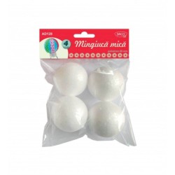 Bile din Polistiren DACO, 4 Buc/Set, 60 mm, Model Mingiuca Mica, Culoare Alba, Bile de Pictat, Bile din Polistiren, Bile Polistiren Pentru Decorat, Bile Polistiren, Bile Polistiren pentru Pictat Bile din Polistiren DACO, 4 Buc/Set, 60 mm, Model Mingiuca Mica, Culoare Alba, Bile de Pictat, Bile din Polistiren, Bile Polistiren Pentru Decorat, Bile Polistiren, Bile Polistiren pentru Pictat