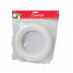 Coronita Polistiren DACO, Diametru 22 cm, 1 Buc/Set, Culoare Alba, Coronita de Pictat, Coronita din Polistiren, Coroana Polistiren, Inele Polistiren, Cercuri Polistiren, Baza Polistiren Coronite, Coronite pentru Decorat Coronita Polistiren DACO, Diametru 22 cm, 1 Buc/Set, Culoare Alba, Coronita de Pictat, Coronita din Polistiren, Coroana Polistiren, Inele Polistiren, Cercuri Polistiren, Baza Polistiren Coronite, Coronite pentru Decorat