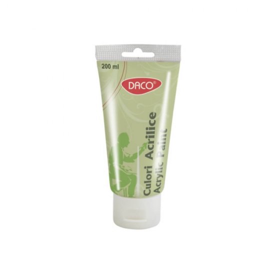 Vopsea Acril Daco 200 ml, Verde Fluorescent, Culori Acrilice, Vopsea Acrilica, Vopsele Acrilice, Vopsea Verde Acril, Acrilica Verde, Acril Culoare Verde, Culoare Acril