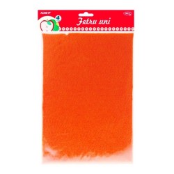 Fetru Uni Daco, A4, 4 Buc/Set, Culoare Portocalie, Accesorii Craft, Accesorii Creatie, Materiale Textile pentru Hand Made, Pasla, Fetru Portocaliu, Pasla Portocalie, Material Pasla, Materiale Textile Craft