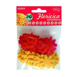 Floricica Autoadeziva DACO, 30 mm, 50 Buc/Set, Culori Galben /Rosu, Floricele Autoadezive, Floricele din Pasla, Flori din Pasla Autoadezive, Flori Decorative Autoadezive, Flori din Fetru, Flori din Fetru Autoadezive, Accesorii Craft, Accesorii Creatie Floricica Autoadeziva DACO, 30 mm, 50 Buc/Set, Culori Galben /Rosu, Floricele Autoadezive, Floricele din Pasla, Flori din Pasla Autoadezive, Flori Decorative Autoadezive, Flori din Fetru, Flori din Fetru Autoadezive, Accesorii Craft, Accesorii Creatie