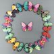Nasturi Daco Fluturel, 24 Buc/Set, Multicolor, din Lemn, Nasturi Lemn, Nasturi Mici Decoratiuni, Nasturei de Lemn, Nasturei Lemn, Nasturei Colorati, Accesorii Craft, Accesorii Creatie, Nasturi Fluturi, Nasturi Fluture