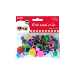 Ochi Mobili DACO, 100 Buc/Set, 1 cm, Multicolor, Ochi Mobili Autoadezivi, Ochi Miscatori Autoadezivi, Ochi din Plastic, Ochisori Mobili, Ochisori din Plastic, Ochisori Adezivi, Ochisori Plastic cu Adeziv, Ochi cu Lipici pentru Papusi Ochi Mobili DACO, 100 Buc/Set, 1 cm, Multicolor, Ochi Mobili Autoadezivi, Ochi Miscatori Autoadezivi, Ochi din Plastic, Ochisori Mobili, Ochisori din Plastic, Ochisori Adezivi, Ochisori Plastic cu Adeziv, Ochi cu Lipici pentru Papusi