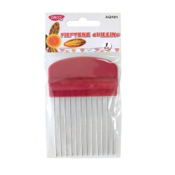 Pieptene Quilling Daco, 1 Buc, Pieptene pentru Realizat Diferite Accesorii, Pieptene pentru Rasucirea Hartiei, Pieptene Creare Modele Hartie, Pieptene Rulare Hartie, Accesoriu Quilling, Accesorii Craft Hartie, Accesorii Lucru Manual Pieptene Quilling Daco, 1 Buc, Pieptene pentru Realizat Diferite Accesorii, Pieptene pentru Rasucirea Hartiei, Pieptene Creare Modele Hartie, Pieptene Rulare Hartie, Accesoriu Quilling, Accesorii Craft Hartie, Accesorii Lucru Manual