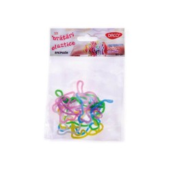 Bratari Elastice DACO, Model Animale, 12 Buc/Set, Multicolor, Bratari Elastice, Bratara Elastica, Bratara Multicolora, Bratari Multicolore, Bratari Elastice Multicolore, Bratari Elastice Animale, Bratari Elastice Model Animale, Set Bratari