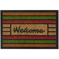 Covoras Usa WELCOME OPTIM DEKO, 60x40 cm, Cauciuc Natural/Fibra Cocos, Covorase Inscriptionate Intrare OPTIM DEKO, Covoras Mesaj pentru Usa WELCOME, Covorase din Cauciuc Natural, Pres Usa WELCOME, Presuri Intrare, Covorase Intrare si Presuri WELCOME Covoras Usa WELCOME OPTIM DEKO, 60x40 cm, Cauciuc Natural/Fibra Cocos, Covorase Inscriptionate Intrare OPTIM DEKO, Covoras Mesaj pentru Usa WELCOME, Covorase din Cauciuc Natural, Pres Usa WELCOME, Presuri Intrare, Covorase Intrare si Presuri WELCOME