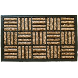 Covoras Intrare OPTIM DEKO, 60x40x0.70 cm, Cauciuc Natural si Fibra Cocos, Covorase Intrare, Covoras pentru Usa, Covorase Intrare, Pres pentru Usa, Presuri pentru Intrare, Covorase Intrare si Presuri, Covorase Intrare din Cauciuc