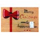 Pres Intrare Optim Deko, Model Merry Christmas, 60x40x1.5 cm, Cauciuc/Fibra Cocos, 1.3 kg, Covoras Intrare, Covoras cu Modele pentru Usa, Pres Usa Modele, Presuri Intrare, Covorase Intrare si Presuri, Covor Intrare