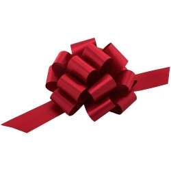 Fundite Mari, 20 Buc/Set, Culoare Visinie, Funda Visinie, Funde cu Autoformare, Funda Cadou, Funda Autoformare, Panglica Cadou, Fundite Cadouri, Fundite cu Autoformare, Funda Rapida, Decoratiuni Cadouri