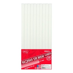 Rezerva Silicon Transparent pentru Pistol de Lipit DACO, 25x1.1 cm, 20 Buc, Rezerve Silicon, Batoane Silicon, Silicon pentru Pistol de Lipit, Rezerve de Silicon Transparente, Batoane de Silicon pentru Pistol de Lipit Rezerva Silicon Transparent pentru Pistol de Lipit DACO, 25x1.1 cm, 20 Buc, Rezerve Silicon, Batoane Silicon, Silicon pentru Pistol de Lipit, Rezerve de Silicon Transparente, Batoane de Silicon pentru Pistol de Lipit