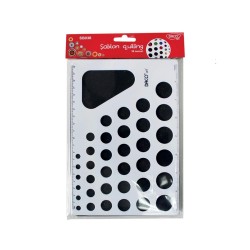 Sablon Quilling cu Cercuri DACO, 22x15 cm, 36 Cercuri Dimensiuni Diferite, Baza de Burete, Plastic, Alb, Sablon Quilling, Sablon cu Cercuri, Sablon Quilling cu Forme Circulare, Sabloane Quilling, Instrumente Quilling Sablon Quilling cu Cercuri DACO, 22x15 cm, 36 Cercuri Dimensiuni Diferite, Baza de Burete, Plastic, Alb, Sablon Quilling, Sablon cu Cercuri, Sablon Quilling cu Forme Circulare, Sabloane Quilling, Instrumente Quilling