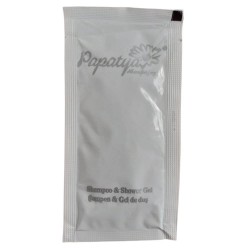 Sampon si Gel de Dus Hotelier, Papatya, Plic, 12 ml, PH Neutru