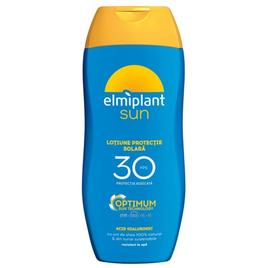 Lotiune Protectie Solara SPF30 Elmiplant Sun, 200 ml, Lotiune de Protectie Solara, Lotiune cu Protectie Solara, Lotiuni Protectie Solara, Lotiune Elmiplant pentru Protectie Solara, Lotiune Solara SPF30, Lotiune de Plaja, Lotiuni de Plaja