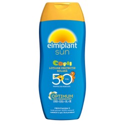 Lotiune Protectie Solara SPF50 Elmiplant Sun Kids, 200 ml, Lotiune Protectie Solara Copii, Lotiuni de Protectie Solara, Lotiune pentru Protectie Solara, Lotiune Solara SPF50, Lotiune de Plaja pentru Copii, Lotiuni de Plaja pentru Copii