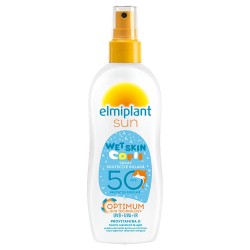 Lotiune Spray Protectie Solara SPF50 Elmiplant Sun Kids Wet Skin, 150 ml, Lotiune Protectie Solara Copii, Lotiuni de Protectie Solara, Lotiune pentru Protectie Solara, Lotiune Solara SPF50, Lotiune de Plaja pentru Copii, Lotiuni de Plaja pentru Copii